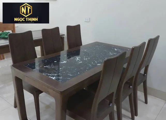 BỘ BÀN ĂN GỖ HIỆN ĐẠI GIÁ ĐẸP ĐỒNG NAI